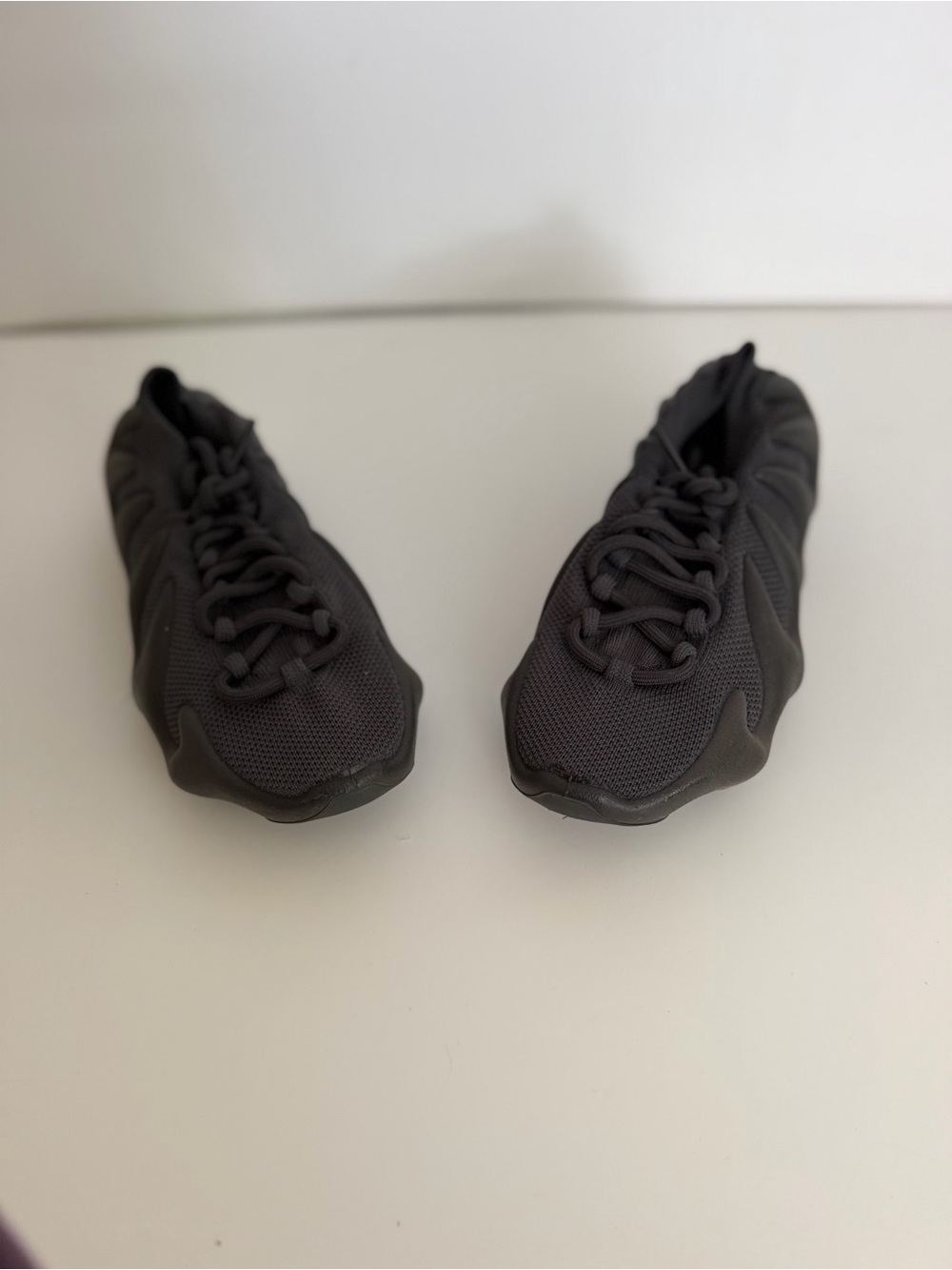 adidas Yeezy 450 Utility Black H03665 Black Knit Sneakers Men’s 5.5 Women’s 6.5
